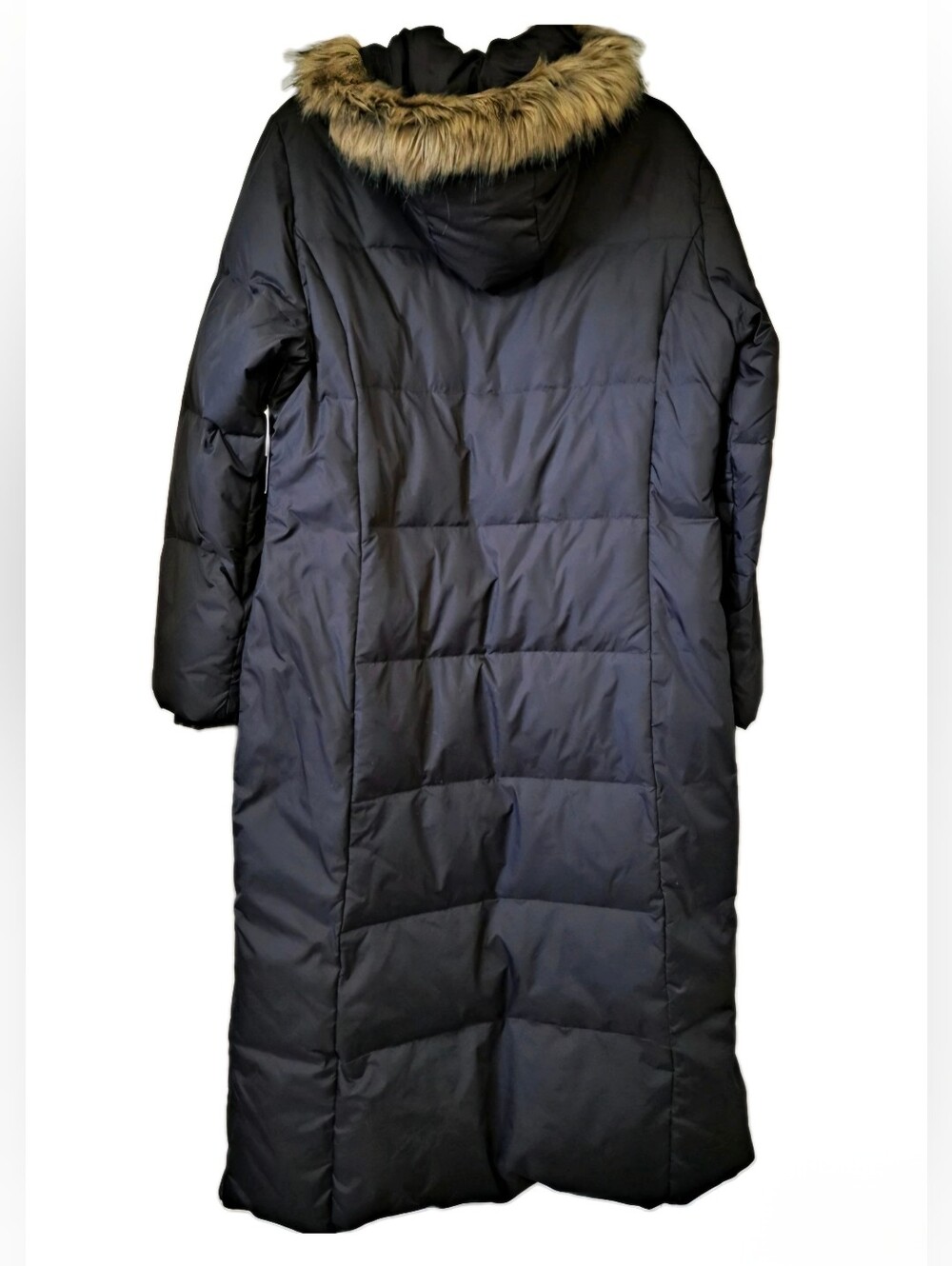 MICHAEL Michael Kors Women's Maxi Down Quilted Winter Coat Size L, Expresso - Picture 3 of 11